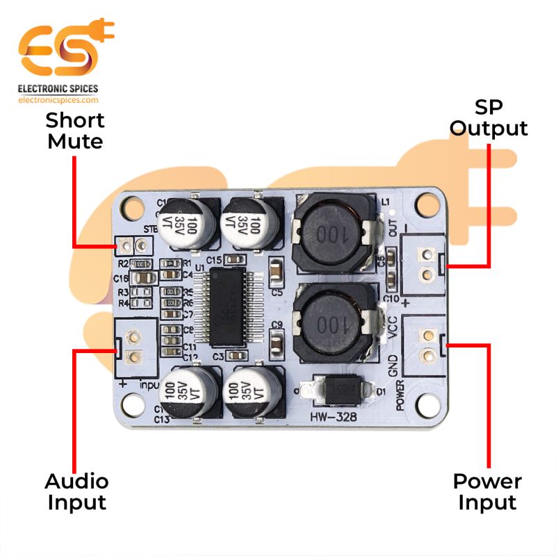 Buy TPA3110 30W digital power amplifier module pack of 1pcs